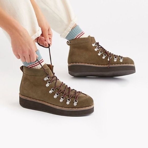Free People Durango Platform Hiker Bootie - Picture 8 of 10